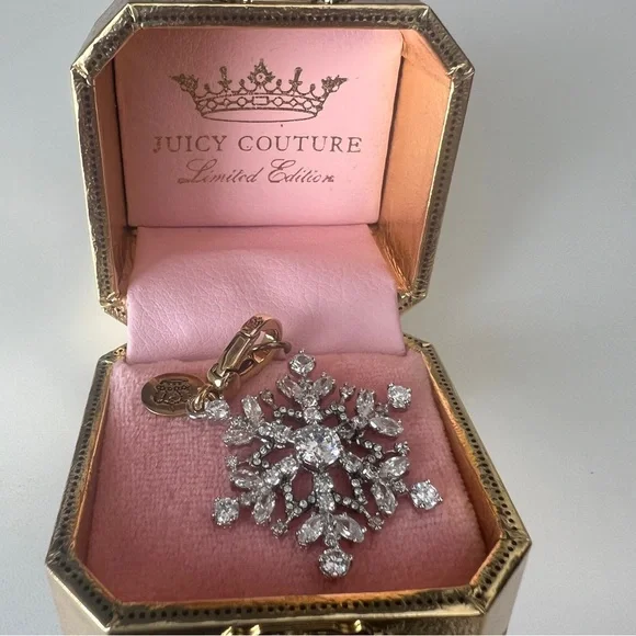 Juicy Couture Limited Edition Snowflake Charm